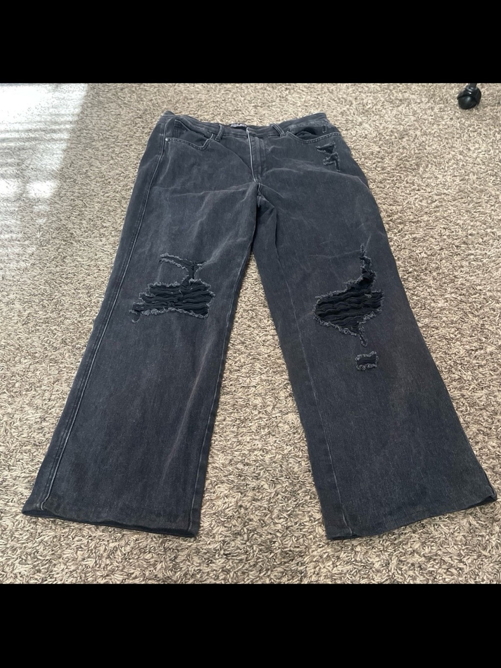 Judy blue denim 90s straight jeans size 13/31
